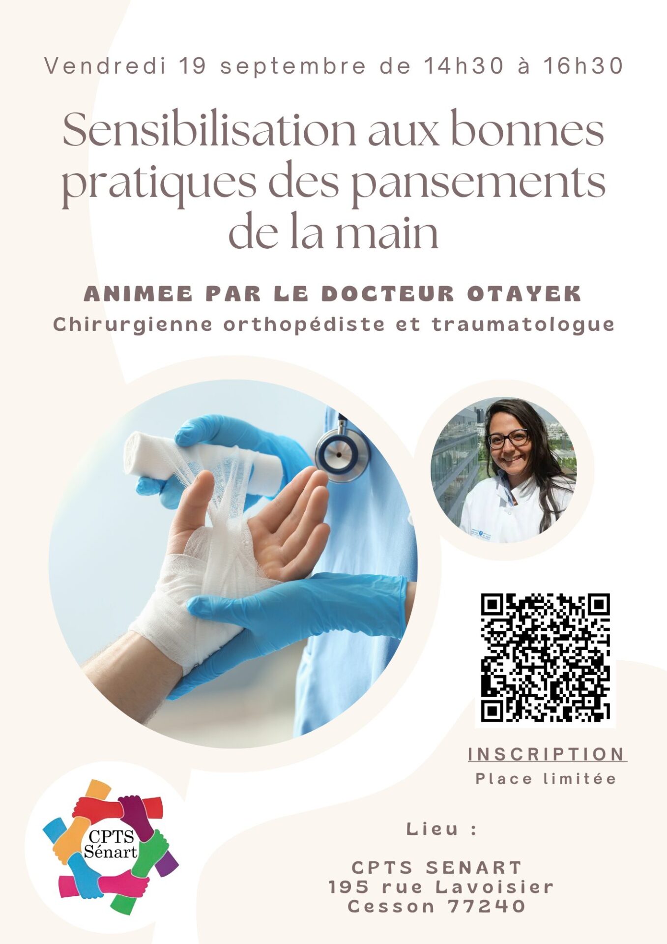 Sensibilisation aux bonnes pratiques des pansements de la main