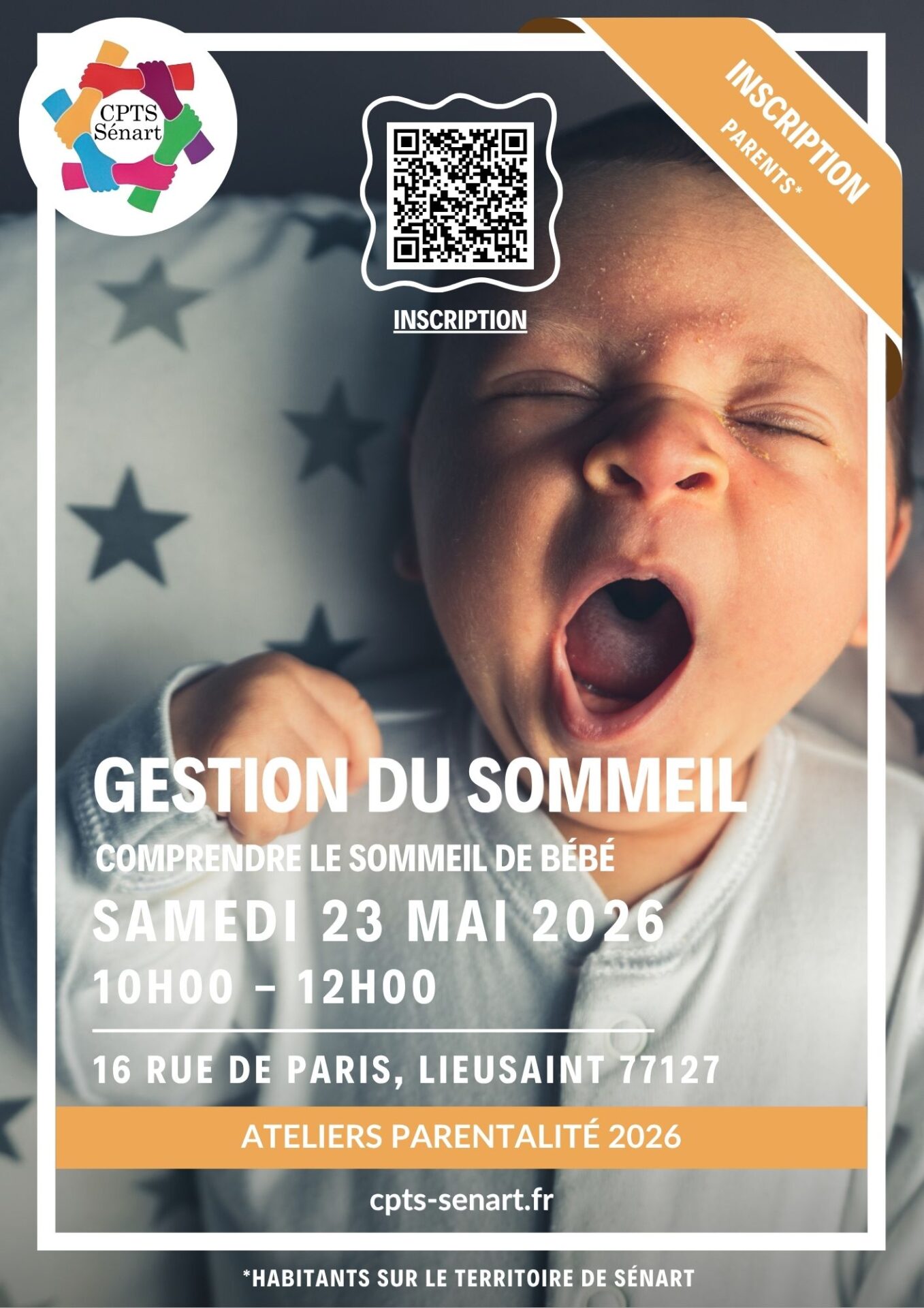 Ateliers parentalité - Gestion du sommeil (parents)