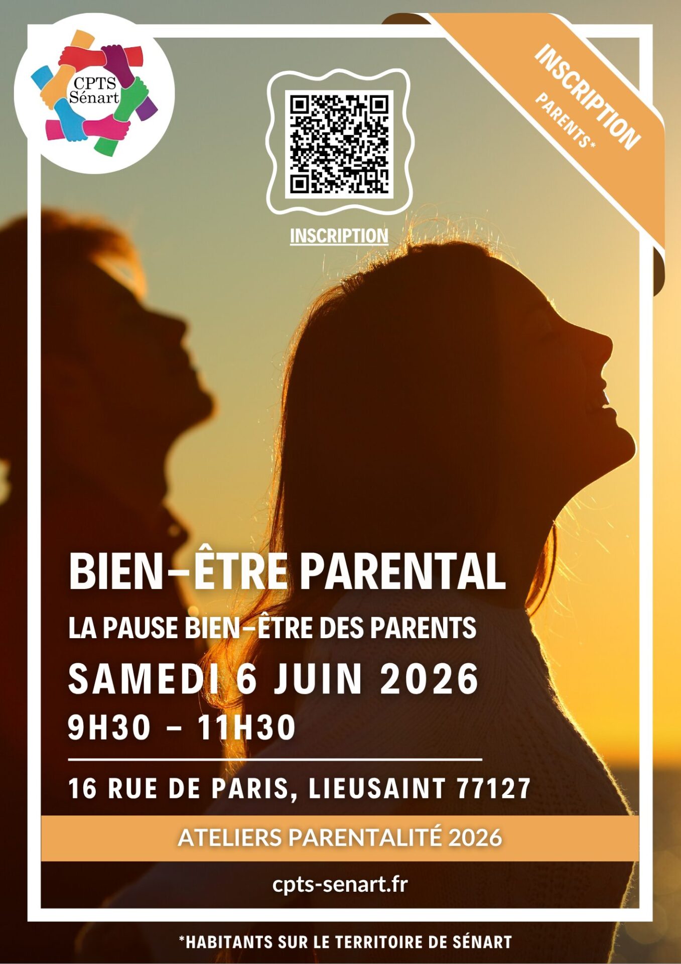 Ateliers parentalité - Bien-être parental (parents)