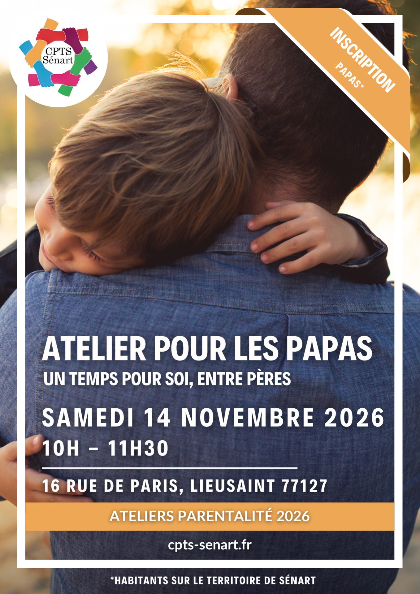 Ateliers parentalité - Atelier pour les papas